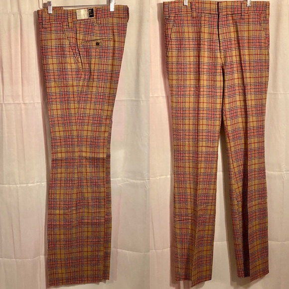 Vintage “JBC Of Madera” 100% Wool Plaid Dress Pants...